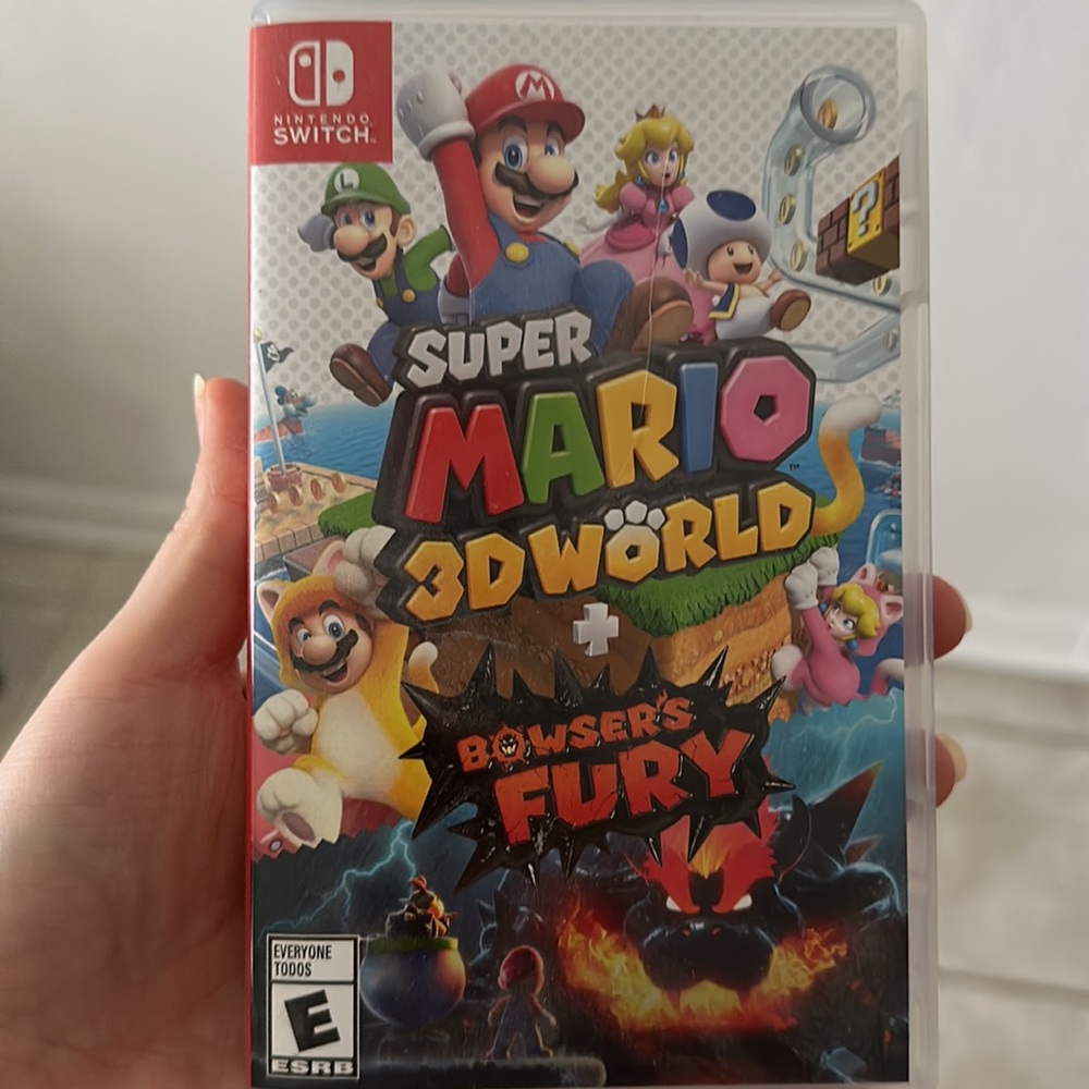 Used Super Mario 3D World Plus Bowser's Fury - Nintendo Switch